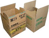 液体肥料ＢＩＢ向けの箱